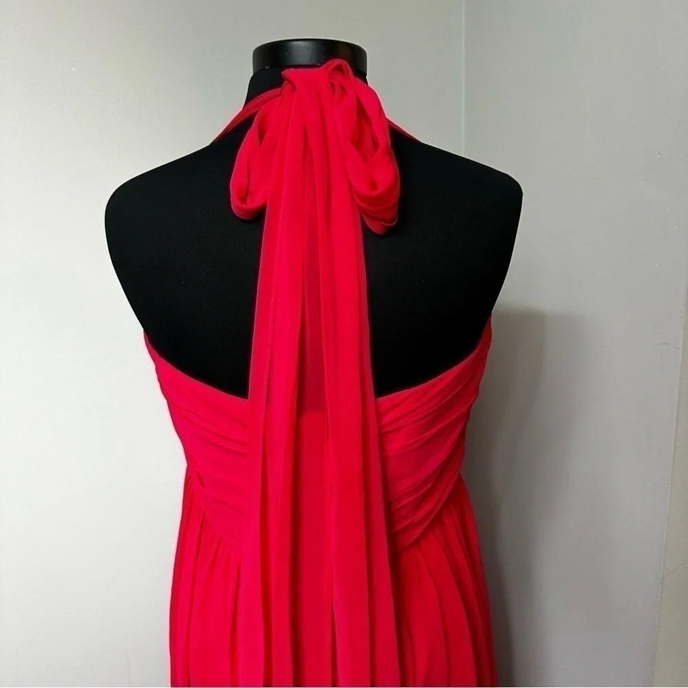 Alfred Angelo Pomegranate Strapless Dress in Size 16 - Picture 7 of 9